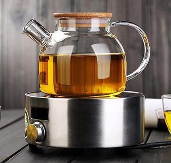

1000ml heat-resistan 1000ml heat-resistan glass teapot simple tea kettle tea-pot convenient office tea pot coffee pot