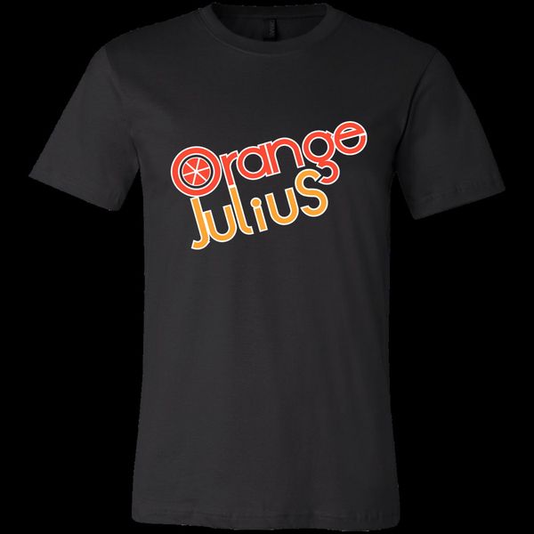 

orange, julius, retro, logo, soda, beverage, t-shirt, 1970_s, t-shirt, ded-2 new funny tee shirt