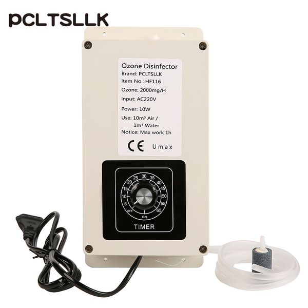 

air purifier ozone generator 2000mg 220v air water sterilizer purifier fruits vegetables meat sterilizer