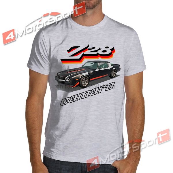 

black 1979 camaro z28 white or gray t-shirt