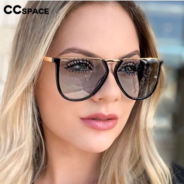 

48041 personality polygon metal sunglasses men women fashion shades uv400 vintage glasses, White;black