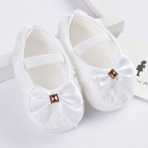 

girls flowers bow baby toddler shoes 11cm 12cm 13cm spring autumn children footwear first walkers