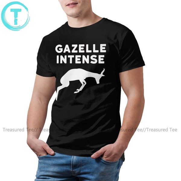

gazelle t shirt gazelle intense t-shirt 3xl basic tee shirt mens short-sleeve printed funny 100 cotton tshirt
