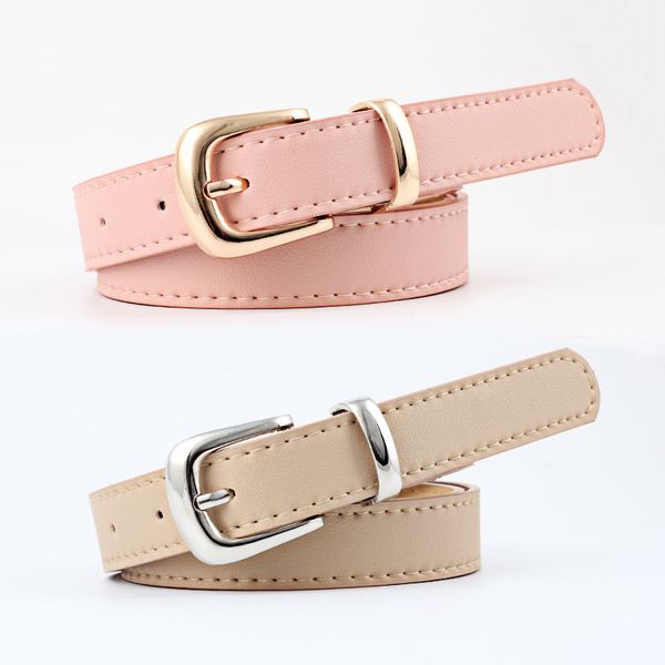 

high-quality alloy pin buckle belts black waistband belt 2020 new pattern woman fashion leather belts dropshipping, Black;brown