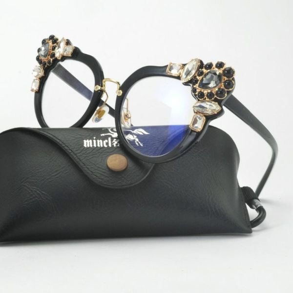 

sunglasses diamond multifocal progressive reading glasses women men optical hyperopia presbyopia eyeglasses diopter near far with n, White;black