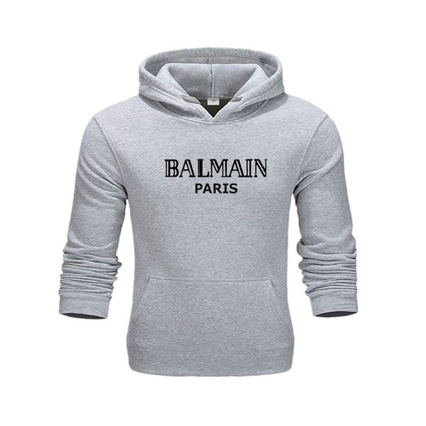 

new 2020 autumn winter letter print hoodies, men's fashionable long sleeve sweatshirts, Black