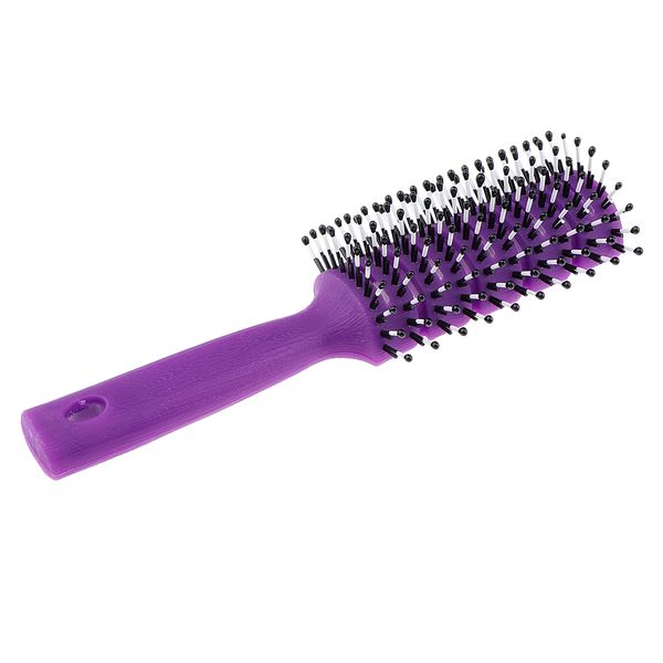 

non-electrostatic hair styling hairbrush detangler salon comb, beauty & personal care, Silver