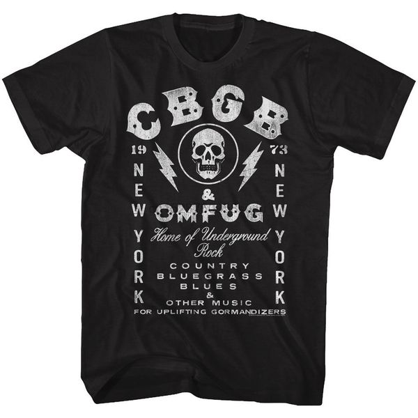 

cbgb omfug 1973 new york country bluegrass blues other music t shirt