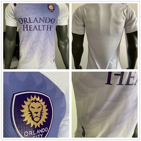 

2020 2021 орландо версии футбол джерси 20 21 город # 14 дваера mueller away форменные mens # 17 nani akindele моутинью футбол рубашка, Black;yellow