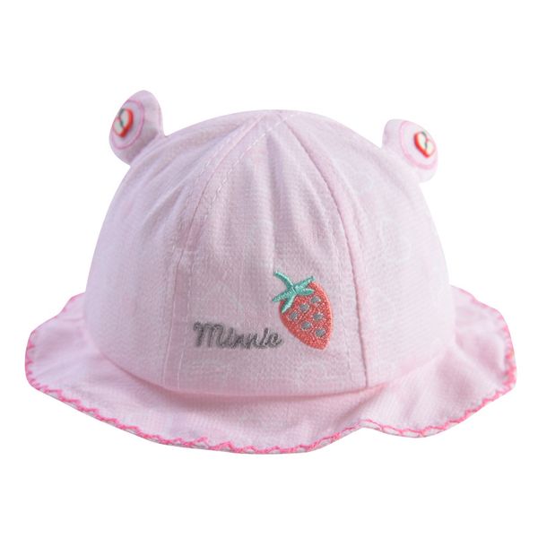 

wide brim hats baby hat cotton soft and comfortable, Blue;gray