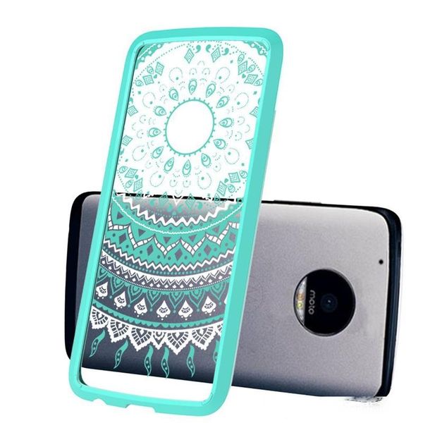 

for lg stylo 4 k30 2018 motorola moto e5 e5 plus case shockproof case coloured acrylic transparent frame protective phone cover case