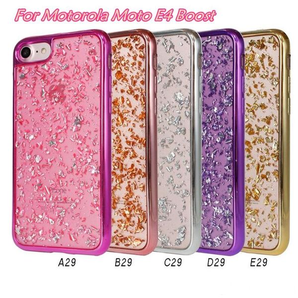

for motorola moto e4 metropcs electroplating pictures and drop glue tpu back cover for lg aristo lv3 v3 ms210 metropcs b