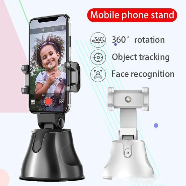 

universal cell phone mount mobile phone holder 360 degree rotation stand intelligent tracking face recognition for p taking