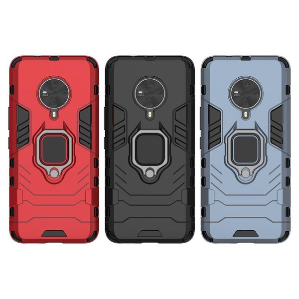 

2 in 1 armor shockproof case for vivo s6 cover with magnetic car phone holder and finger ringkickstand