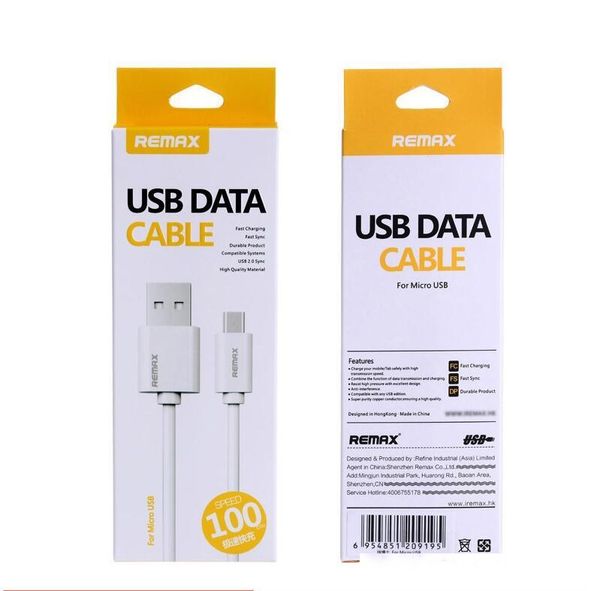 

type-c remax fast speed charging data cable micro usb cable for samsung htc huawei nubia usb cable white 3ft with retail box