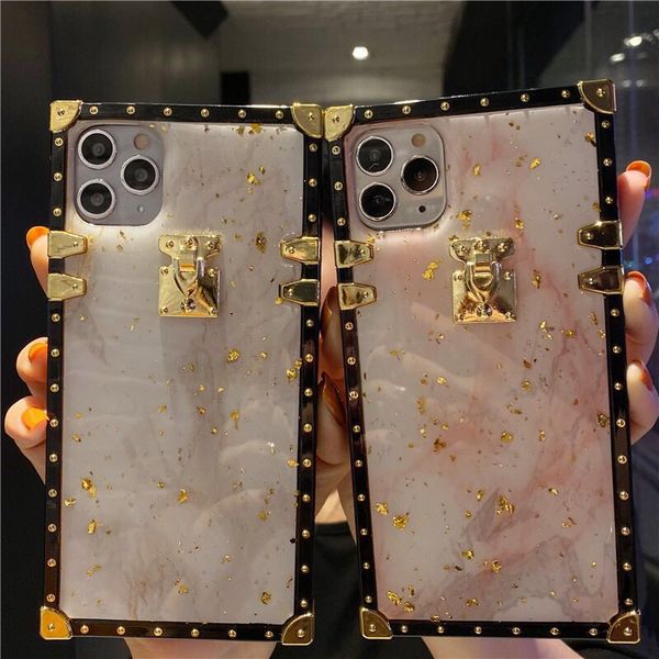 

luxury marble texture phone case for iphone 11pro max granite stone pattern soft square for iphone se xs max xr 6 7 8 plus cover
