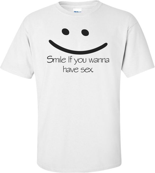 

smile if you wanna have shirt 2017 brand t shirt homme tees print t-shirt men harajuku tee t shirts men casual
