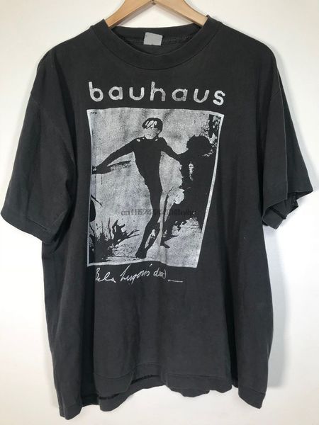 

vintage 80s bauhaus bela lugosi is dead black t-shirt
