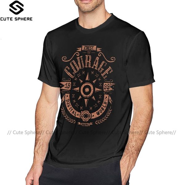 

digimon t shirt courage t-shirt printed short sleeve tee shirt funny 100 percent cotton beach mens big tshirt