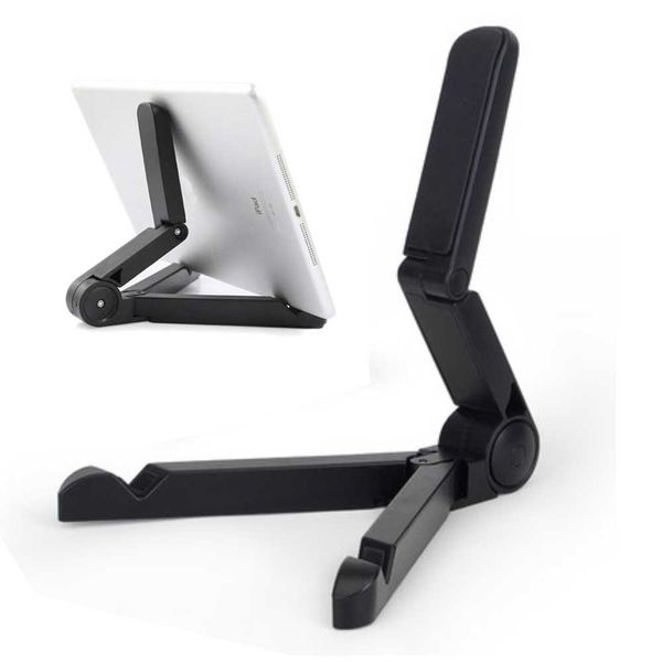 

foldable phone tablet stand holder adjustable bracket mount stand tripod table desk support all cell phones for ipad mini 1 2 3 4 air pro