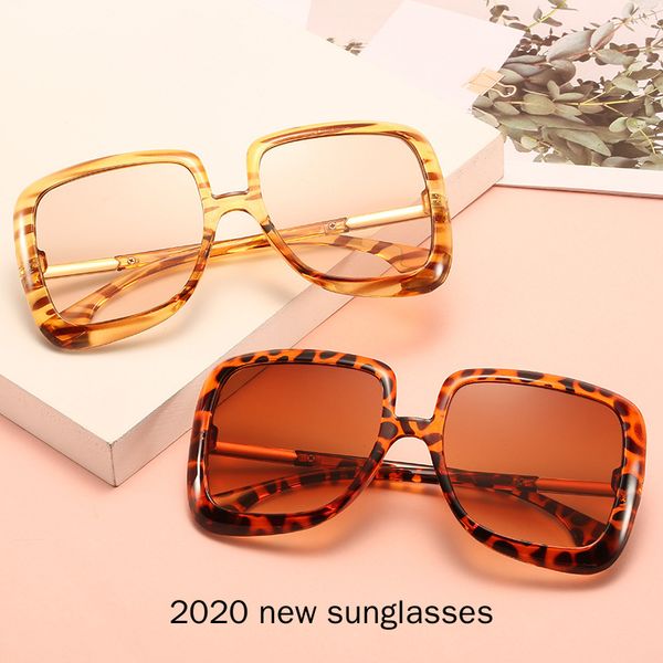 

square oversized sunglasses women 2020 punk vintage sunglasses fashion retro men gradient eyewear punk ladies nx, White;black