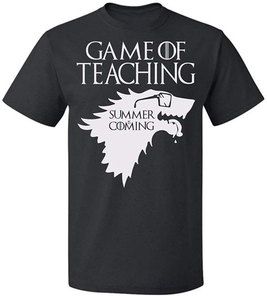 

game of teaching summer is coming t shirt men women funny gift for teachers women up to 5xl tee shirt