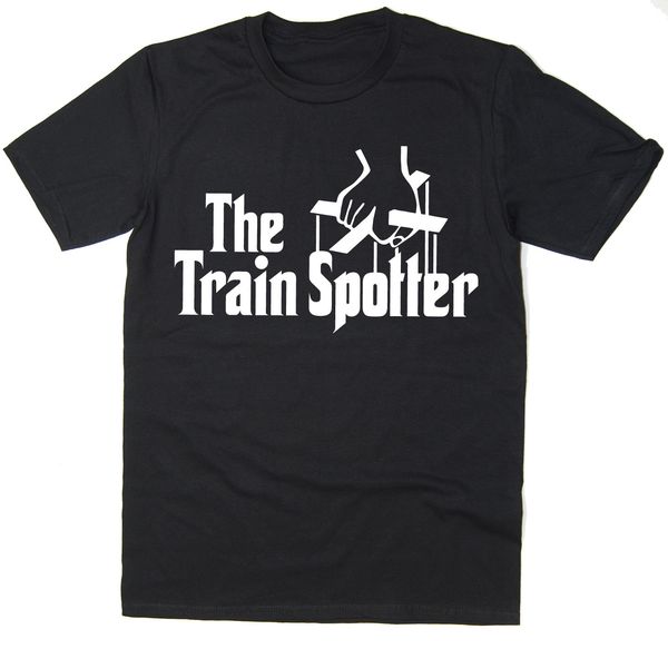 

2019 the train spotter - funny t-shirt - godfather spoof - many colours