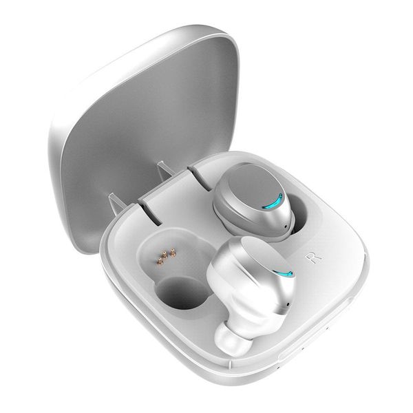 

true wireless earbuds with strong bluetooth 5.0 waterproof tws stereo headphones in-ear built-in mic headset sound with deep bass for sport
