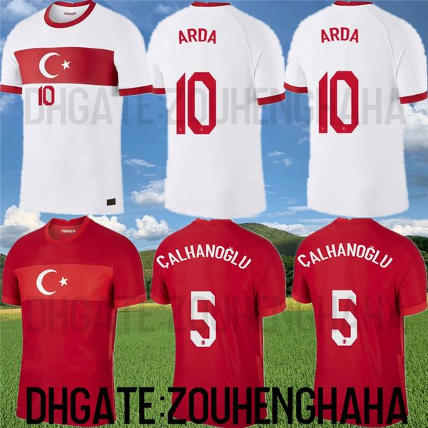 

turkey calhanoglu soccer jerseys euro 2020 21 cengiz under kokcu arda inan tosun tufan erkin malli oztekin football shirts, Black;yellow