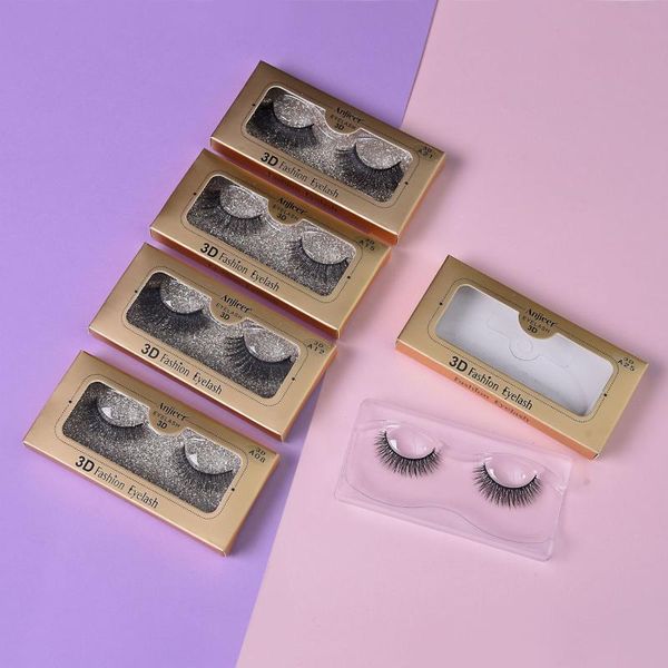 

false eyelashes 1 pair natural fashion long makeup 3d mink lashes handmade for beauty extension tools