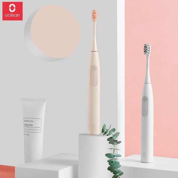 

oclean z1 соник электрическая зубная щетка для взрослых ipx7 водонепроницаемый ультразвуковой автоматическая зубная щетка usb быстрая зарядк