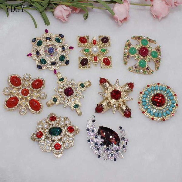 

ydgy barroco geometry creative painting fashion women's clothing pin amille wedding accessories 2020 new jewelry, Gray