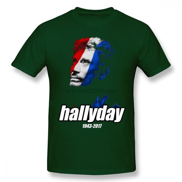 

johnny hallyday french elvis presley t-shirt for men plus size 4xl 6xl couple tee