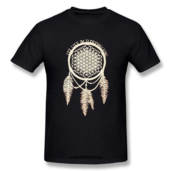 

fashion men's t-shirt men's bring me the horizon sempiternal bmth t-shirt men casual shirt