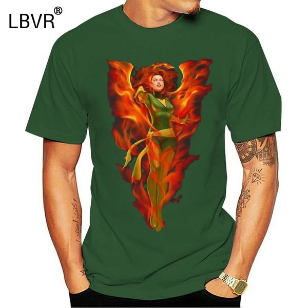 

джин грей dark phoenix футболка xmen comics майка с коротким рукавом s-3xl