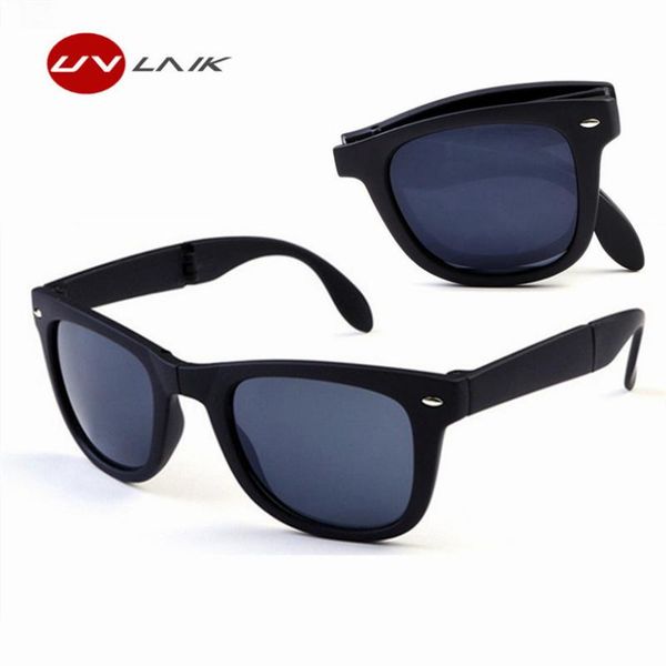 

8 colors folding sunglasses man women brand design folded eyewear with original box foldable glasses sun glasses mirrored, White;black