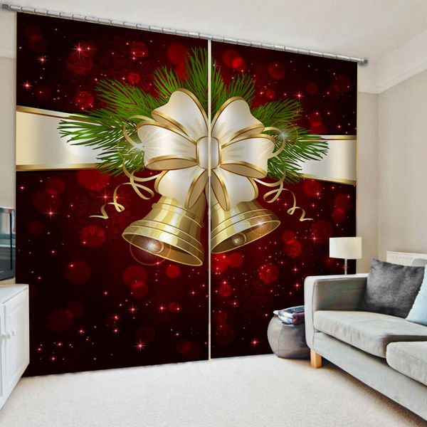 

custom christmas curtains 3d window curtains for living room bedroom customized size 3d blackout curtains