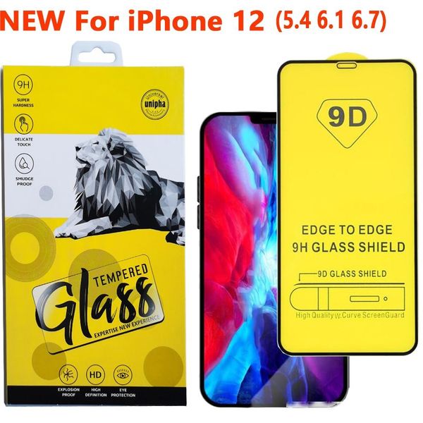 

9d full glue cover tempered glass phone screen protector for iphone 12 11 pro max iphone xr x xs max samsung a10s a20s a30s a40s a50s a70s
