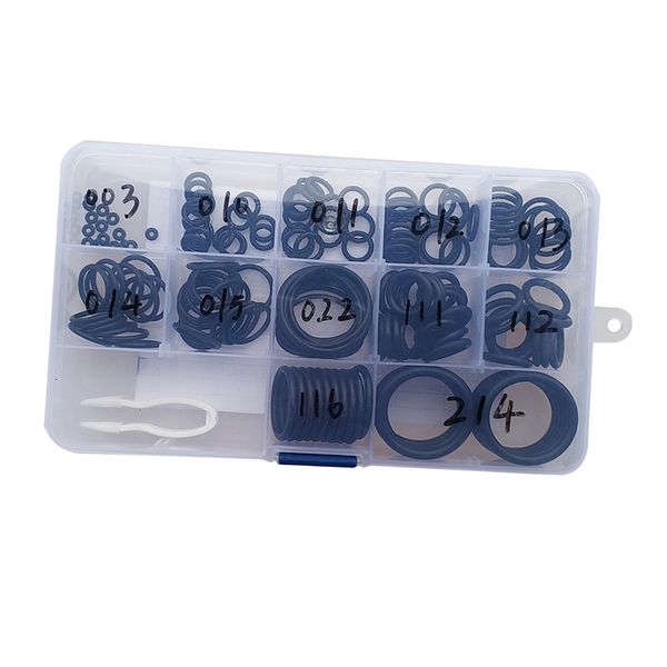 

pack of 170, scuba diving rubber o-ring kit assorted set with pick & case, 12 sizes for dive tank vlave hoes regulator etc