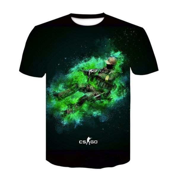 

counter strike global offensive cs go gamer csgo game cool 3d print shirts humor harajuku funny men clothing