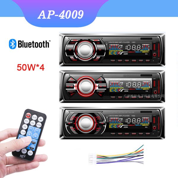 

12v lcd display car radio mp3 player vehicle stereo audio in-dash aux input receiver support tf/fm/usb/sd with remote control