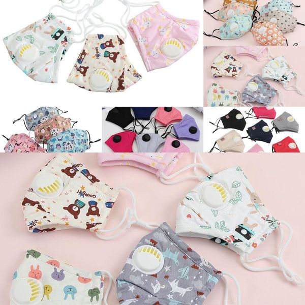 

mask cotton face mouth with valve pm2.5 filter anti-dust smoke outdoor indoor adjustable r vy4y