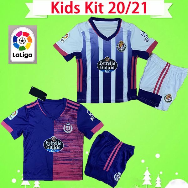 

kids kit 2020 2021 real valladolid футбол джетки sanchez ramirez 20 21 guardiola boys устанавливает детский костюм футбольная рубашка camise, Black