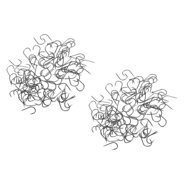 

150pcs ассорти рыболовный крючок высокоуглеродистой стали крючки saltwater черный