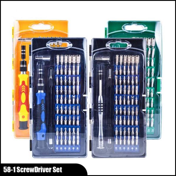 

factory price 58-1 crv screwdriver for phone handle screwdriver set with trox slotted hex bits