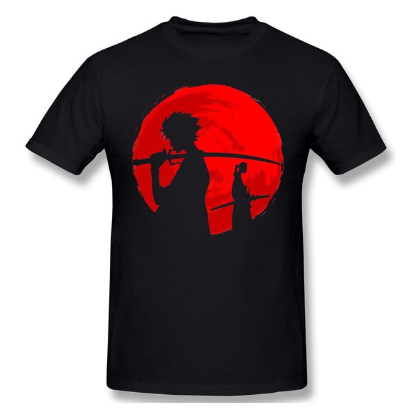 

untitled funny t-shirt men summer cotton t shirt graphic tee samurai champloo crew neck ing