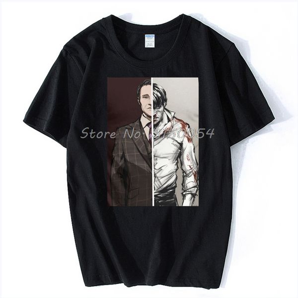 

the tables are turning hannibal t-shirt new men funny tshirt summer casual cotton o-neck t shirt hip hop tees harajuku