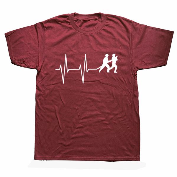 

novelty fireman heartbeat firefighter t-shirt mens short sleeves oversized streetwear hip hop printed t shirts tees