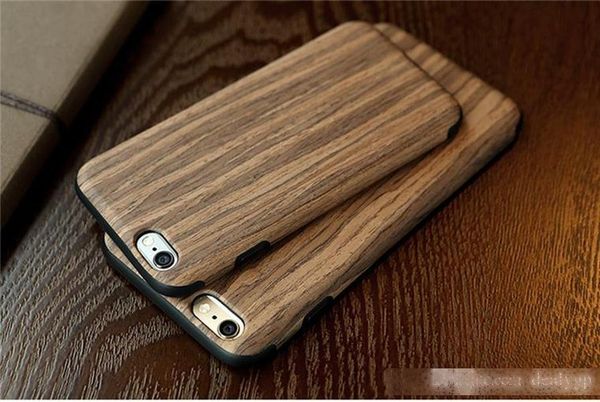 

for iphone 7 plus wooden case 2 in 1 real wood grain tpu phone cases for iphone 7
