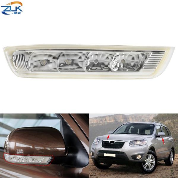 

rearview mirror led turn signal light lamp for santa fe fantafe for veracruz ix55 2007-2012 blinker indicator flasher